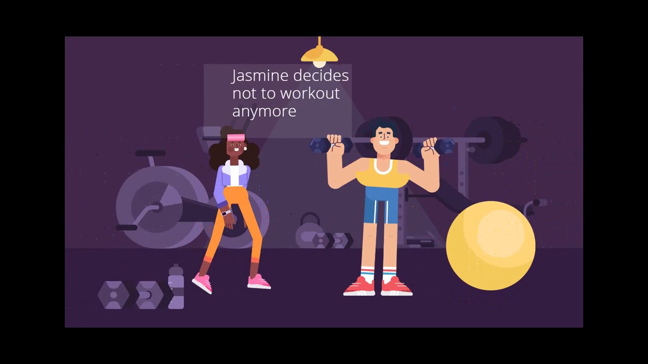 Animation which shows you how to Lose Weight?